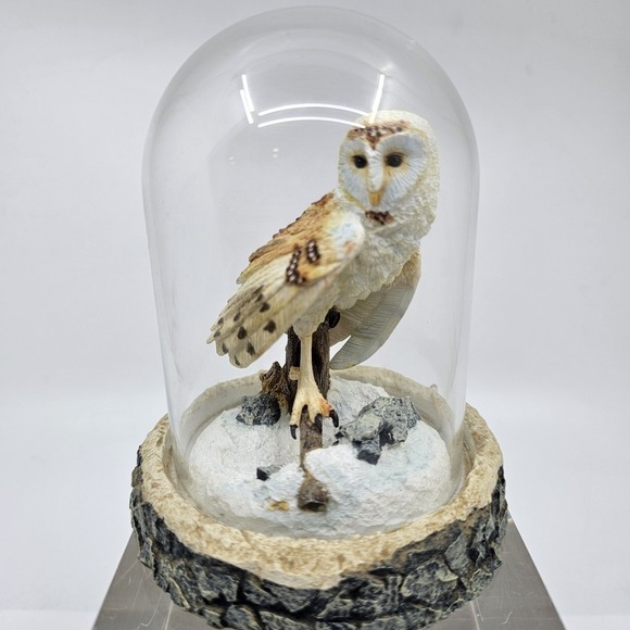 Franklin Mint Other - The Magnificent Barn Owl by George McMonigle ~ Limited Edition Figurine ~ TFM